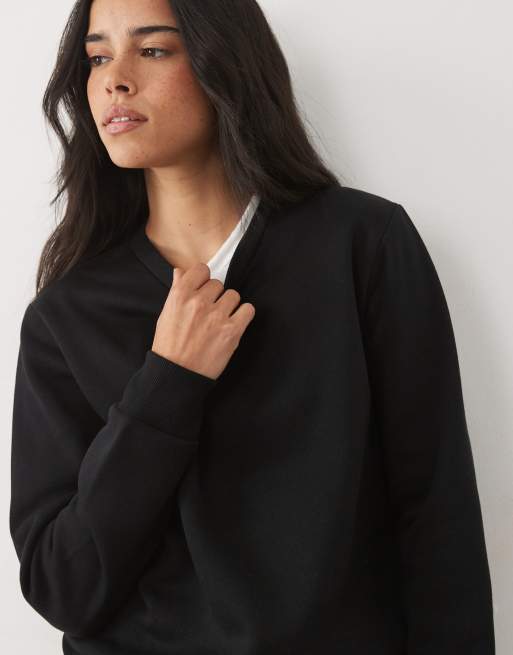JJ Rebel Sweatshirt-Kombiteil in Schwarz, 4 von 4