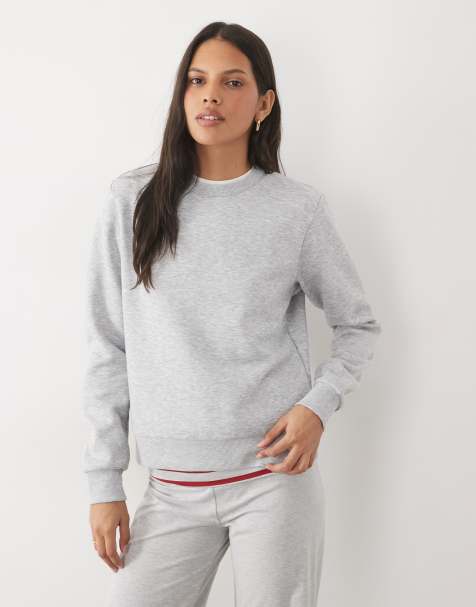 JJ Rebel sweatshirt set in light gray - view 1