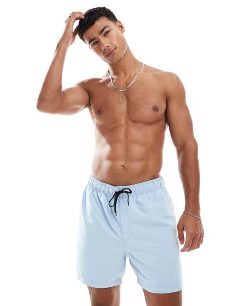 JJ Rebel swim shorts in blue - view 1