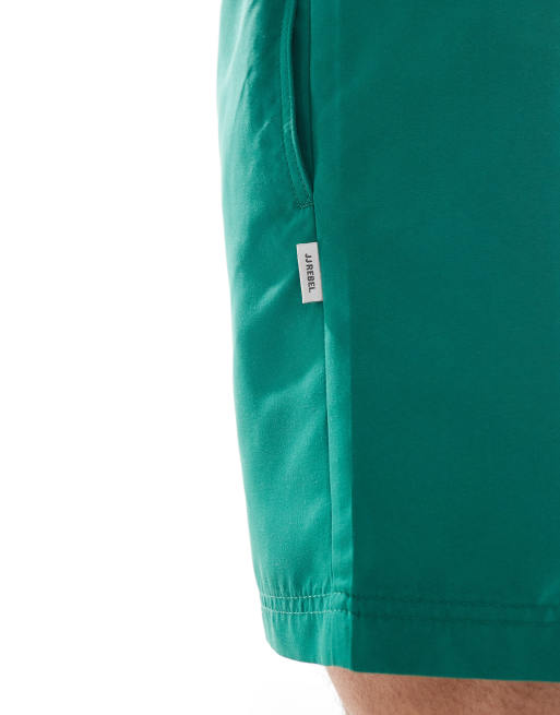 JJ Rebel swim shorts in green