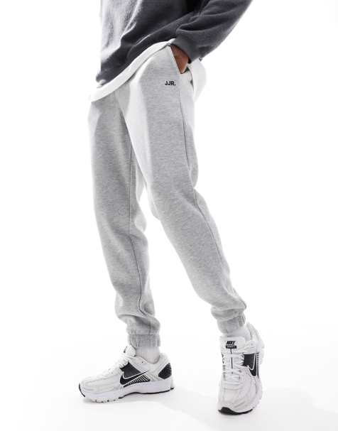JJ Rebel slim fit joggers in grey