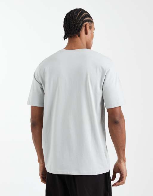 JJ Rebel – T-Shirt in Grau mit kleinem Logo, 3 von 5