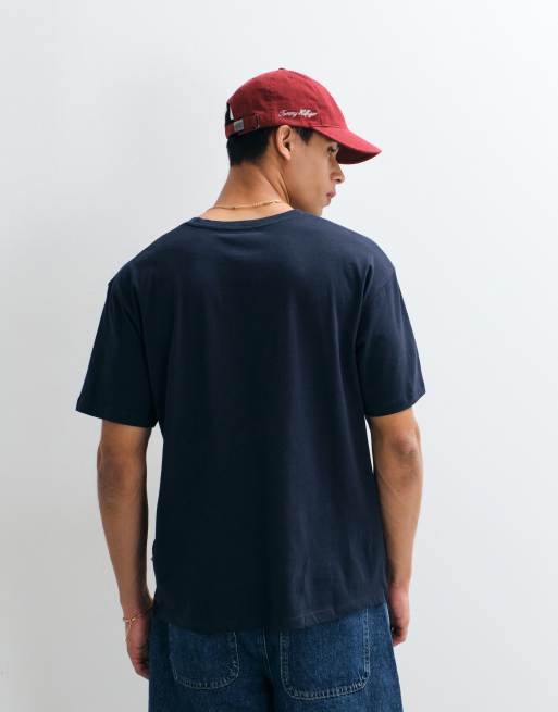JJ Rebel T-shirt in navy, 4 van 5
