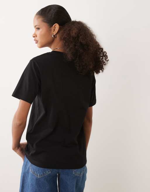 JJ Rebel t-shirt med korta ärmar i svart, 4 av 4