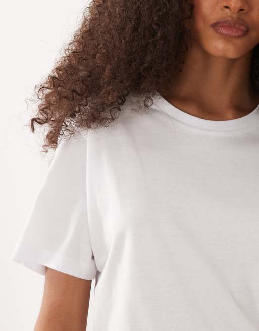 JJ Rebel T-shirt met korte mouwen in wit, 3 van 4