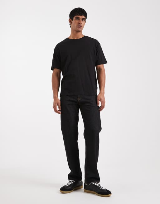 JJ Rebel - T-shirt oversize nera, 2 di 5