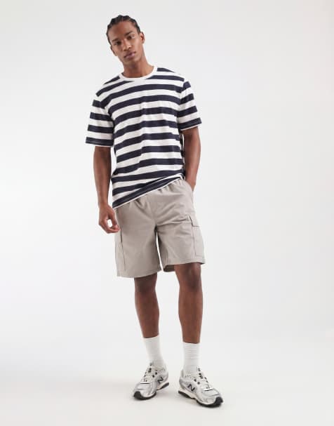 JJ Rebel – Tech – Beige cargoshorts - view 1