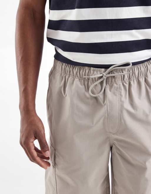 JJ Rebel – Tech – Beige cargoshorts, 3 av 5