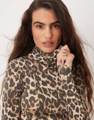 Jjxx 2 Pack Long Sleeve High Neck Top In Black