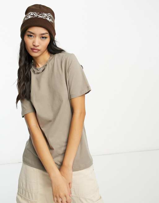 JJXX - Anna - T-shirt girocollo color talpa