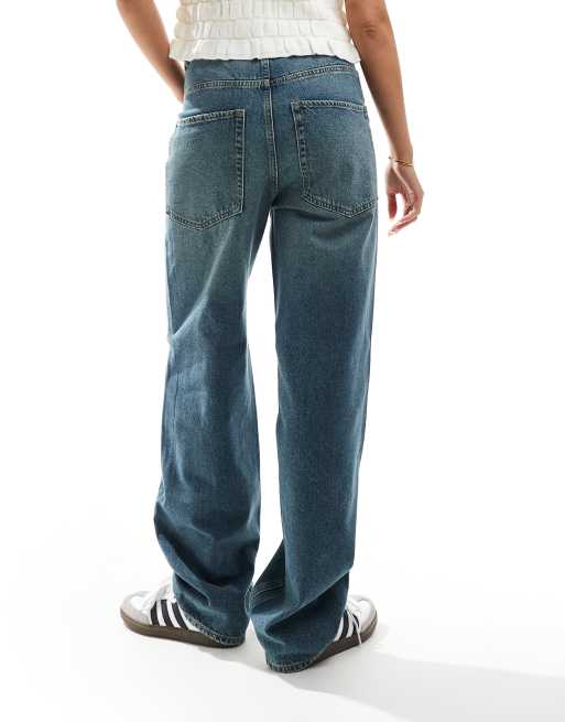 パンツ SoloSemoreDeadstockVintageBaggy 38 90s Vtg 32”x33” 90s Baggy Hipster Jeans Women's Low Rise
