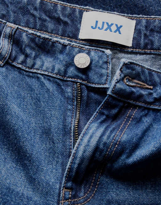 JJXX barrel fit jeans i blå denim, 4 av 7