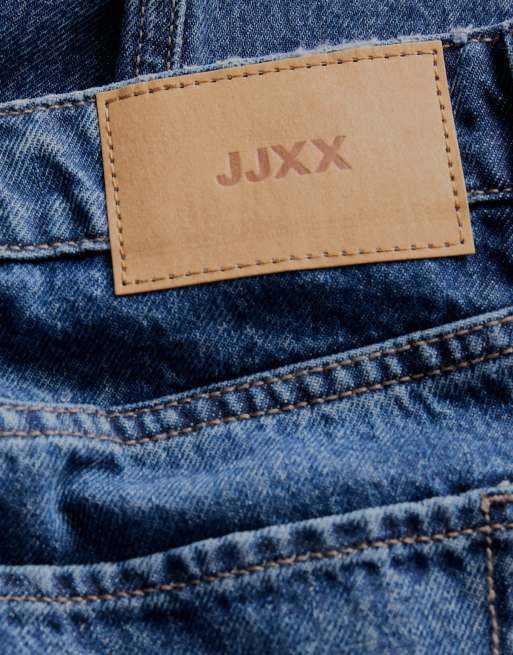 JJXX barrel fit jeans i blå denim, 5 av 7
