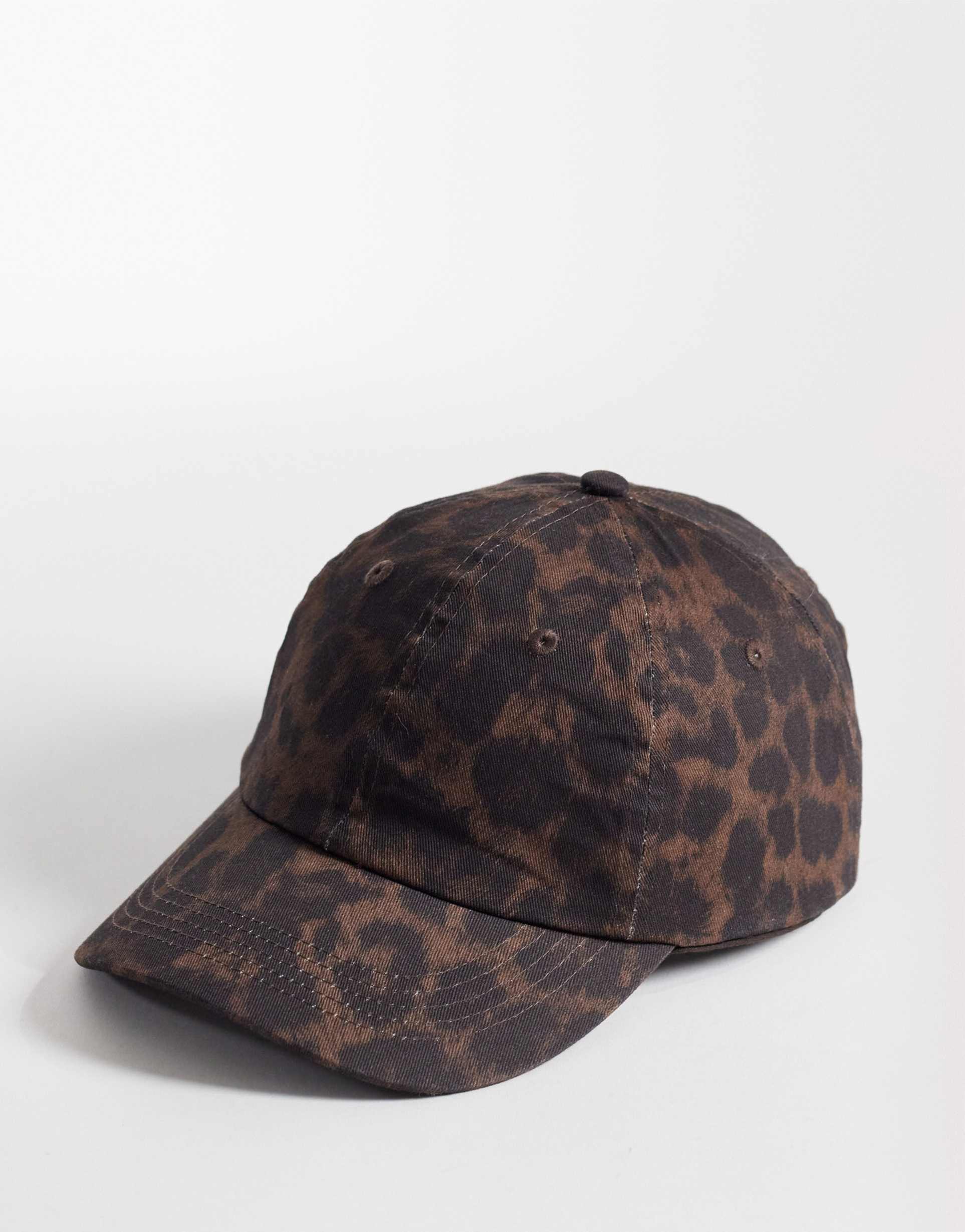 jjxx baseball cap in leopard