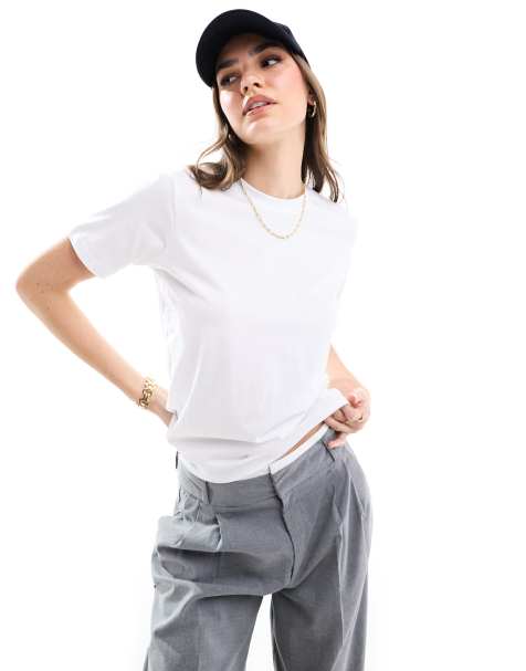 JJXX – Biały T-shirt oversize - view 1