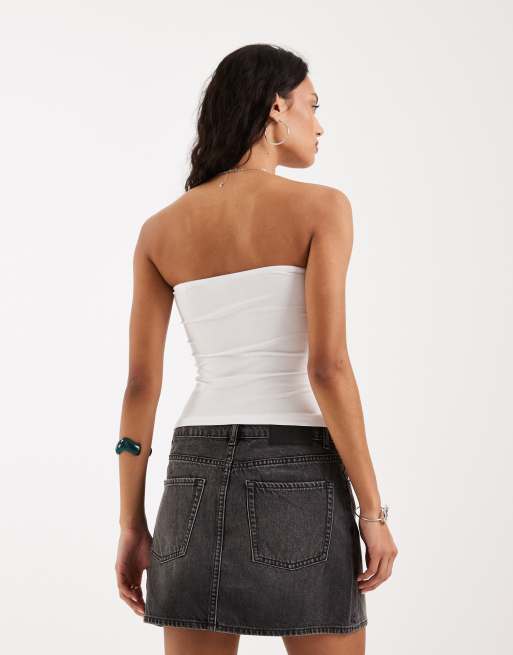JJXX – Biały top bandeau, 4 z 4