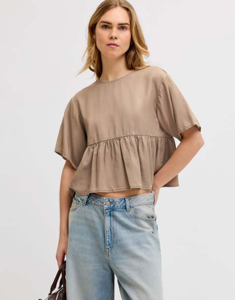 JJXX - Blusa grigio piuma - view 1