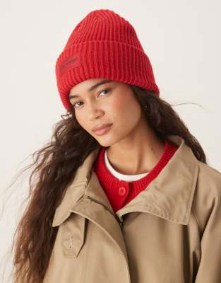 JJXX - Bonnet en maille - Rouge