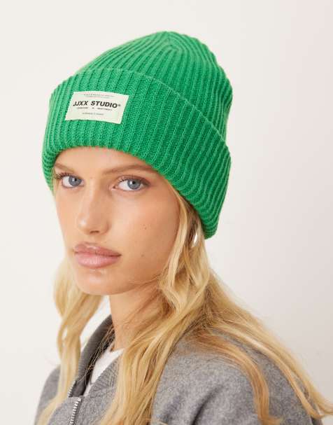 JJXX - Bonnet en maille - Vert - view 1