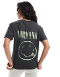 [JJXX] JJXX boxy t-shirt with Nirvana print in grey 14 Phantom
