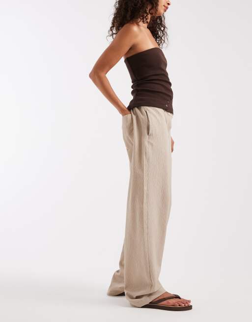 JJXX - Broek met ballonpijpen in beige, 2 van 5