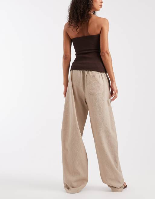 JJXX - Broek met ballonpijpen in beige, 5 van 5