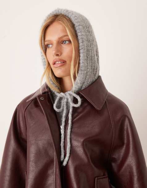 JJXX - Cagoule en maille - Gris - view 1