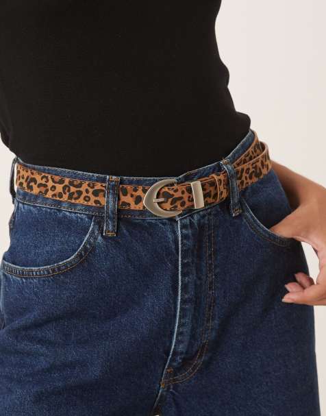 JJXX - Ceinture à imprimé léopard - Multicolore - view 1