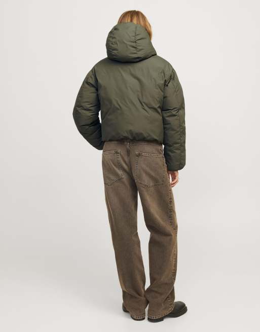 JJXX Chaqueta acolchada en verde hoja de parra, 2 de 7