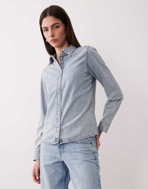 JJXX - Chemise en jean - Bleu clair - view 1