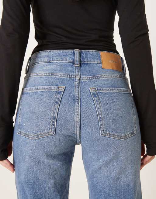 JJXX - Ciara - Flared jeans met strass-steentjes in middenblauw, 5 van 5