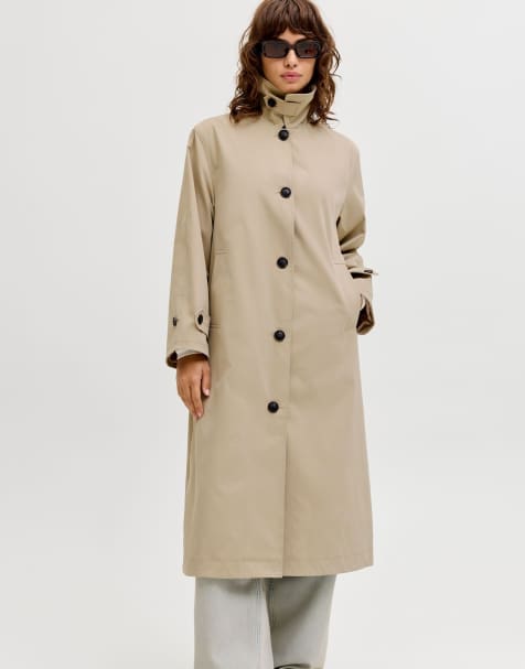 JJXX Coat in twill - view 1