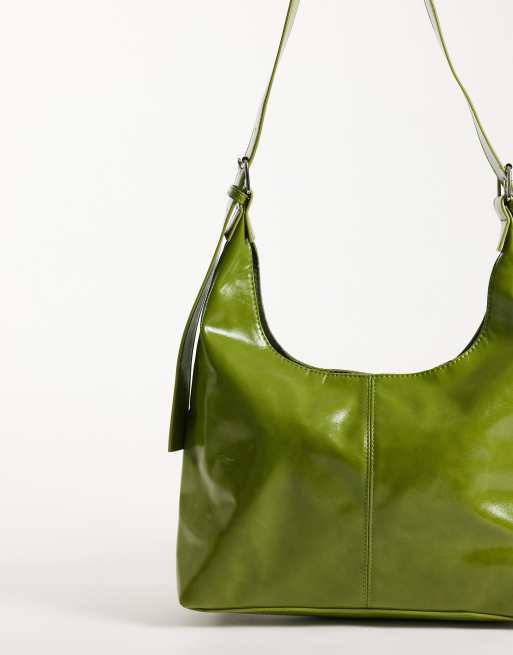 JJXX crossbody bag in olive, 4 of 4