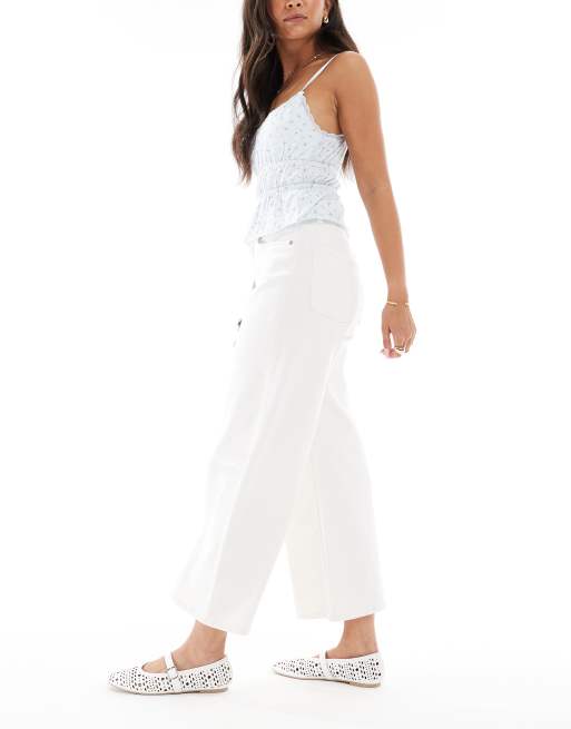 JJXX denim culottes in white , 3 of 5
