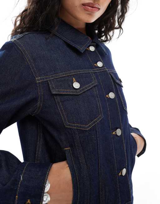 JJXX denim jacket in dark blue - part of a set, 3 of 4