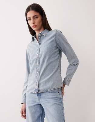 Jjxx Denim Shirt In Blue