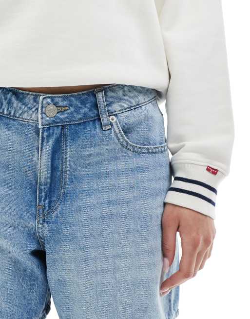 JJXX - Denim short in lichtblauw, 2 van 5