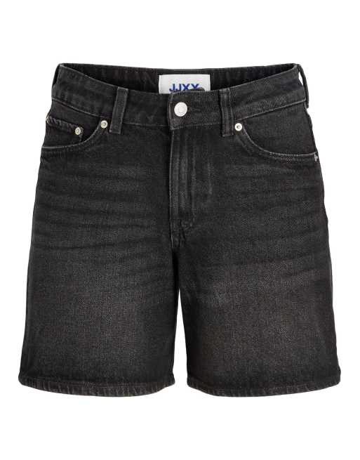 JJXX Denim shorts in black denim, 6 of 7