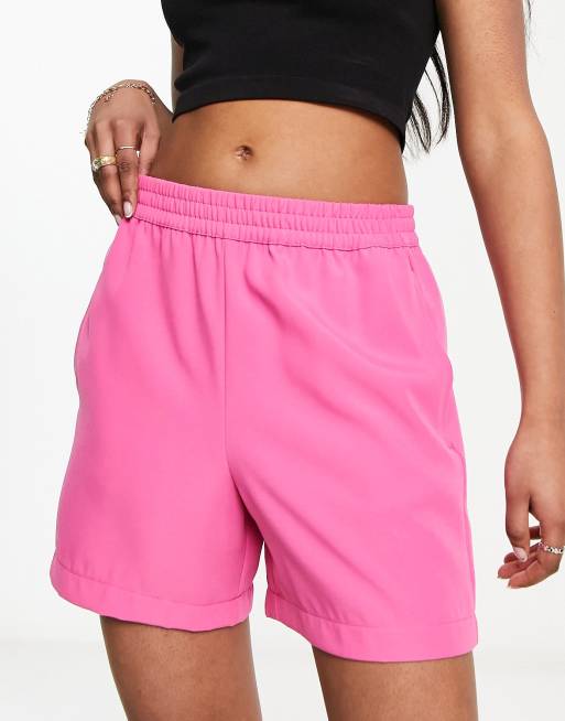 Pink nike womens store shorts