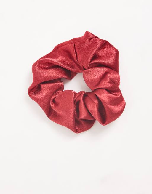 JJXX - Elastico per capelli in raso rosso