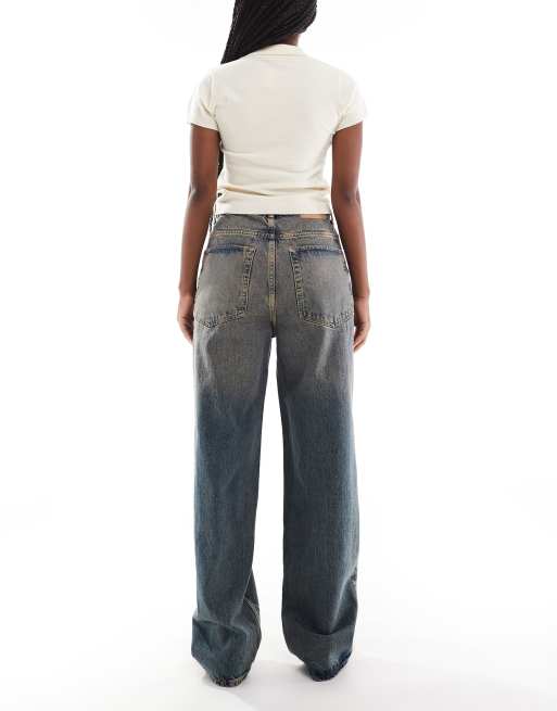 JJXX - Erin - Jean baggy à taille mi-haute - Bleu délavé, 3 de 5