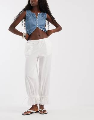 Jjxx Eyelet Bloomers In White