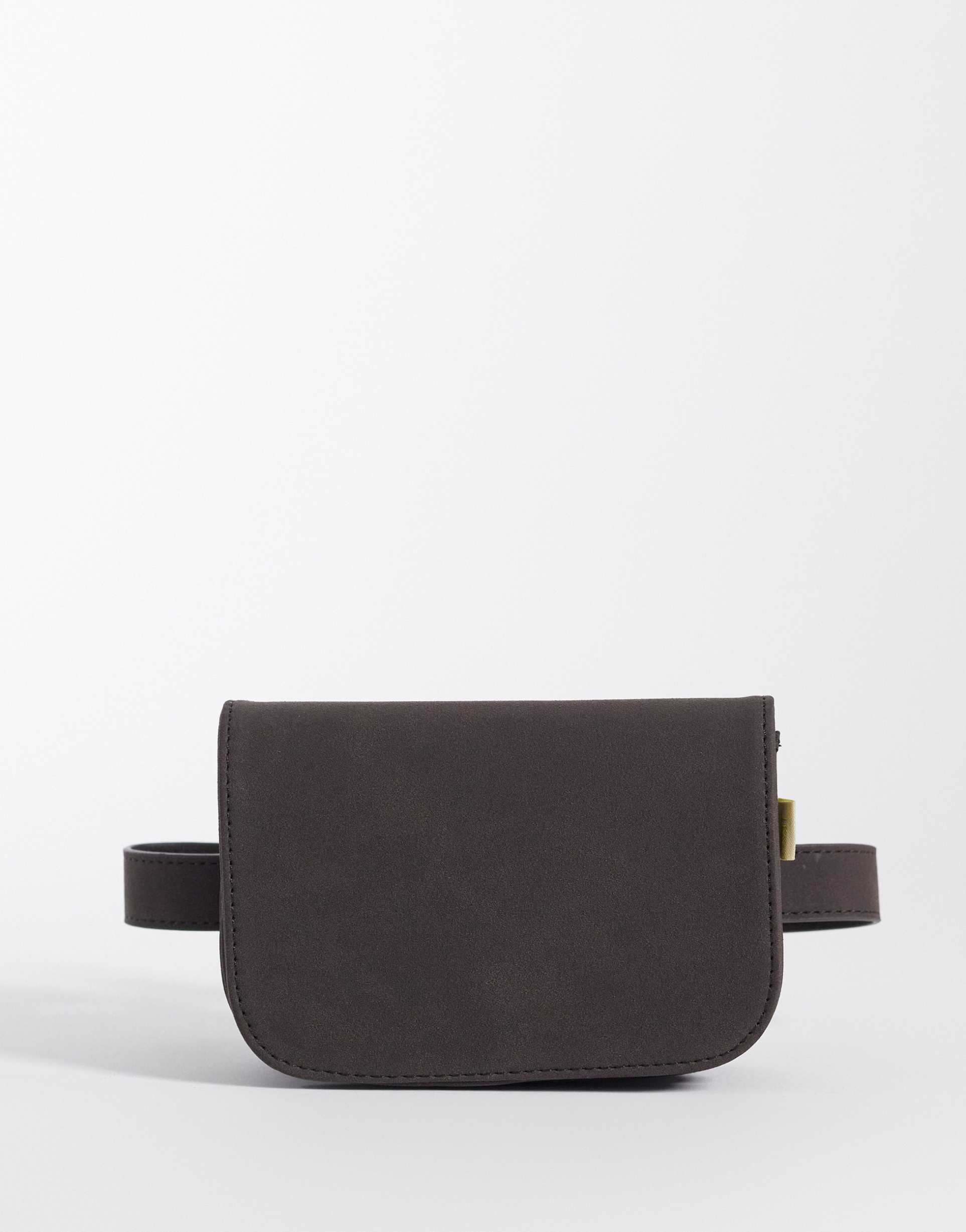 jjxx faux suede belt bag in brown