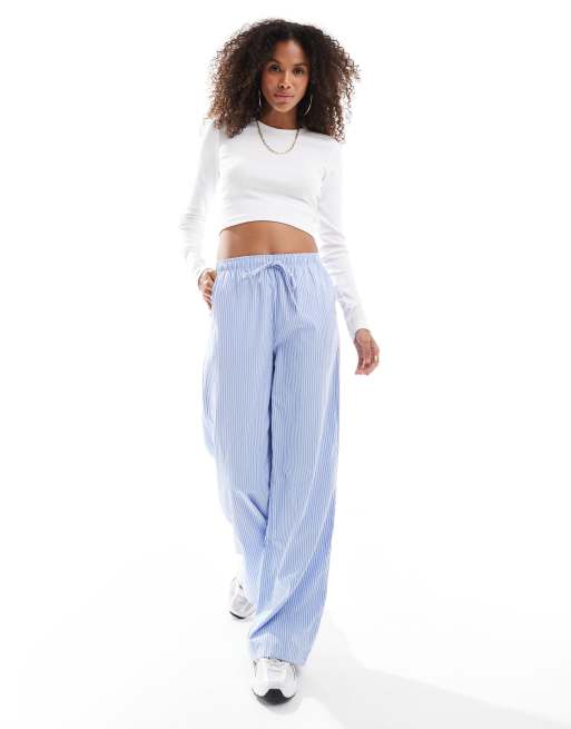 JJXX Feline ribbed crop top in white, 2 of 4