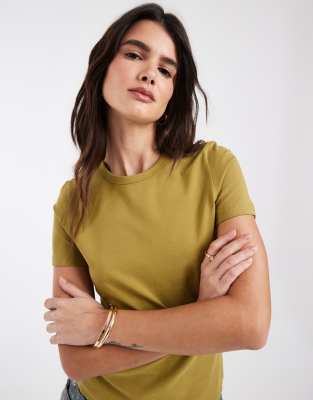 Jjxx Fitted T-shirt In Green