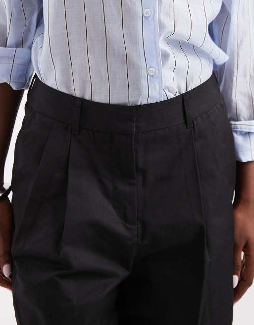 JJXX flared tailored pants in black, 5 of 5
