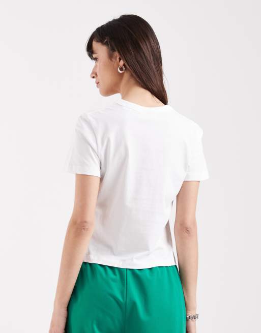 JJXX flower bouquet print baby tee in white, 4 of 4