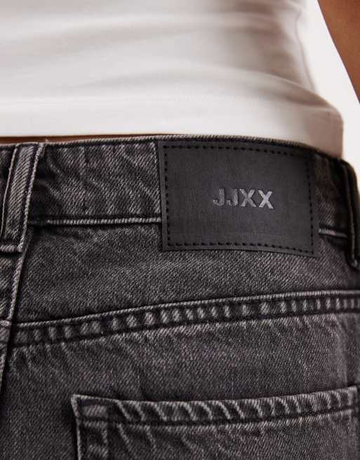 JJXX - Forvasket sort mini-denimnederdel, 3 af 5