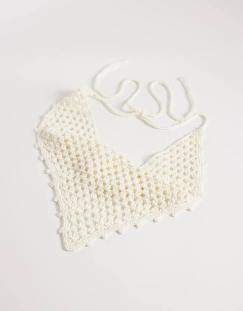 JJXX - Foulard au crochet - Blanc - view 1
