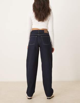 Jjxx Fuji Barrel Jeans In Blue